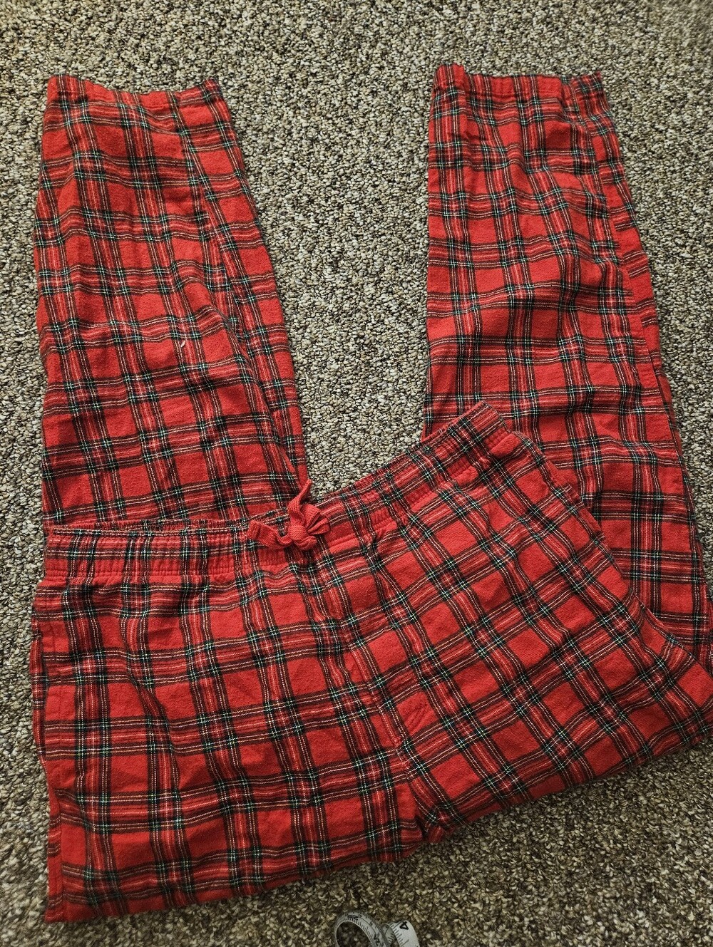 LAKE Brand Plaid Pajama Bottoms Medium